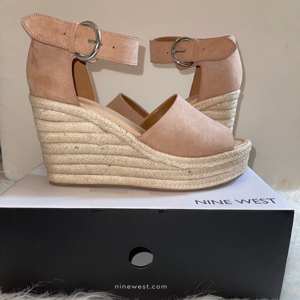 NEW Nine West women’s espadrille wedge sandals